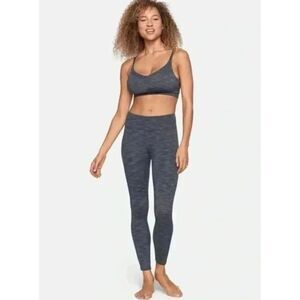 Outdoor Voices Heathered Gray Full Length Leggings Small Athletic Workout